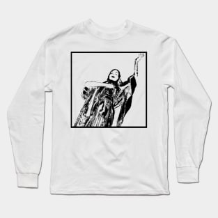 Woman portrait  80 Casandra Long Sleeve T-Shirt